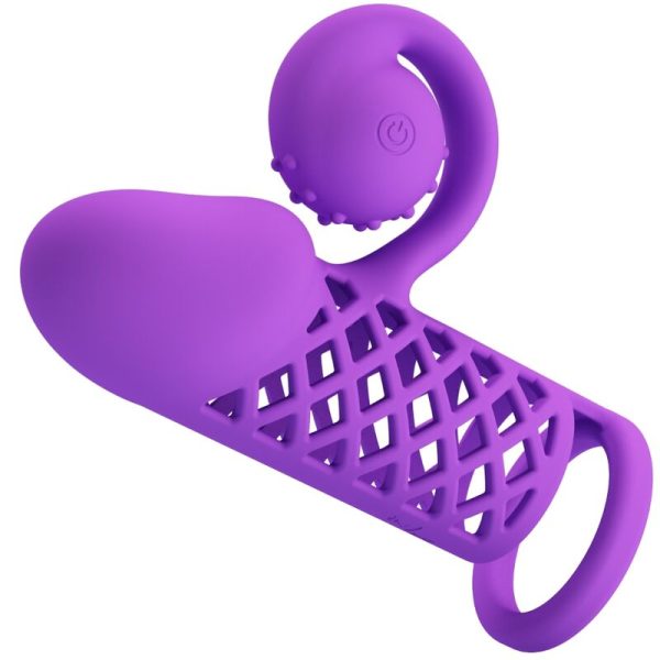 ROMANCE – kietas purpurinis prailgintas rankovė