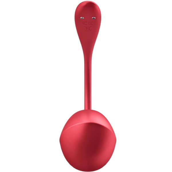 SATISFYER PARTNER – satisfyer - blizgus žiedas g taškui su nuotoliniu valdymu raudonas nemokama programėlė - Image 3