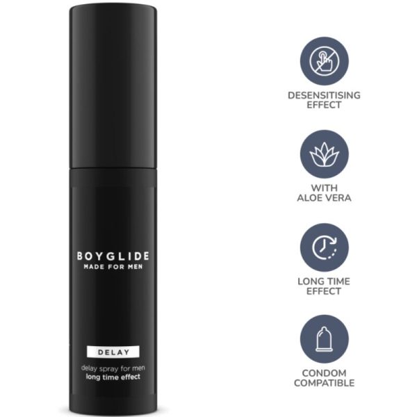 INTIMATELINE BOYGLIDE – intimateline - boyglide delay purškiklis su atidėjimo efektu 20 ml - Image 2