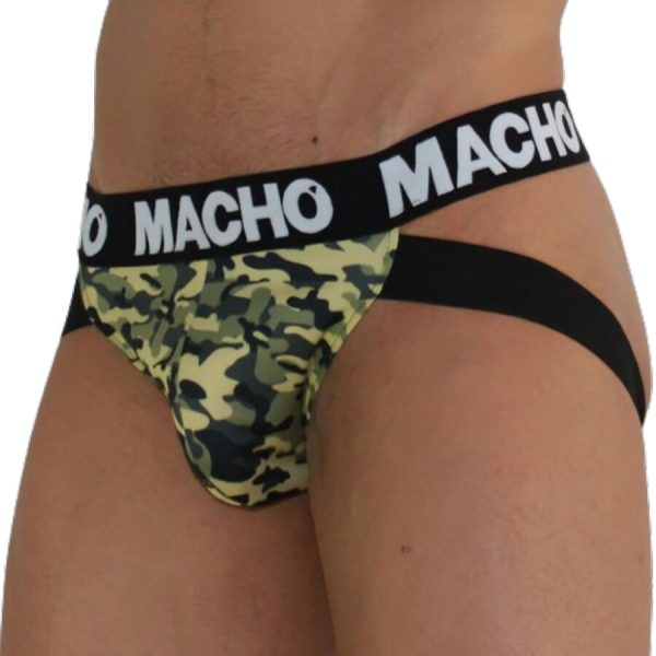MACHO UNDERWEAR – macho - mx28mv jock military žalios spalvos s - Image 2