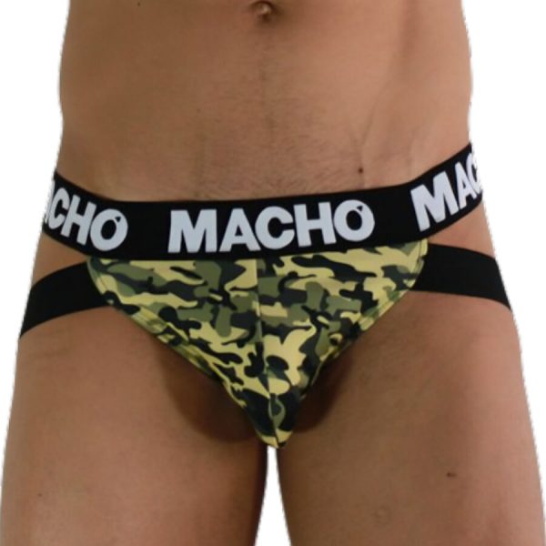 MACHO UNDERWEAR – macho - mx28mv jock military žalios spalvos s