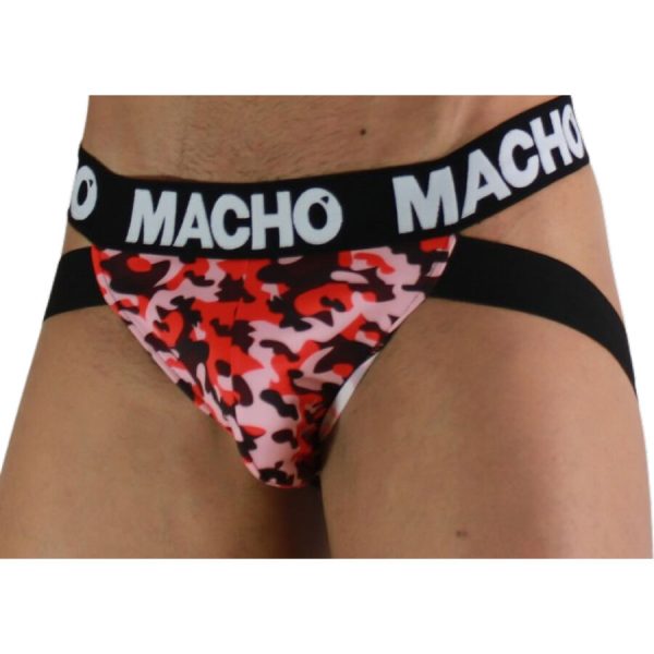 MACHO UNDERWEAR – macho - mx28mr jock military raudonas - Image 2