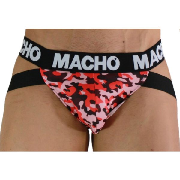 MACHO UNDERWEAR – macho - mx28mr jock military raudonas