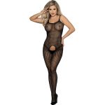 SUBBLIME - Juodas Tinklinis Bodystocking