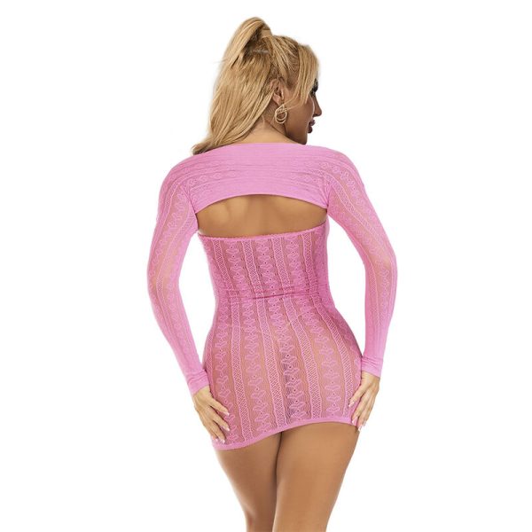 SUBBLIME DRESSES – subblime - 952471 rožinis tinklinis suknelė vienas dydis - Image 2