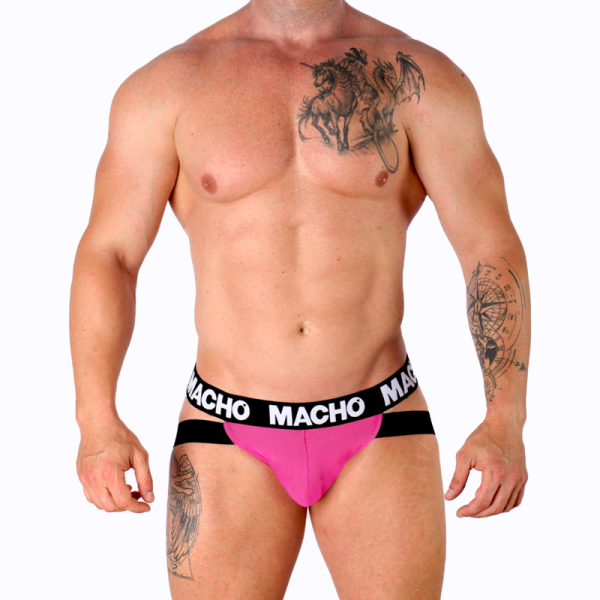 MACHO UNDERWEAR – macho - mx28fr jock pink neon l - Image 2