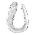 KING COCK - Dvigubasis malonumas 44 cm