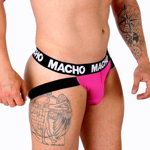 MACHO UNDERWEAR – macho - mx28fr jock pink neon m - Image 2