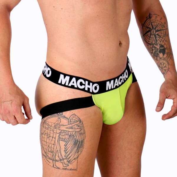 MACHO UNDERWEAR – macho - mx28fa jock geltonas s - Image 2