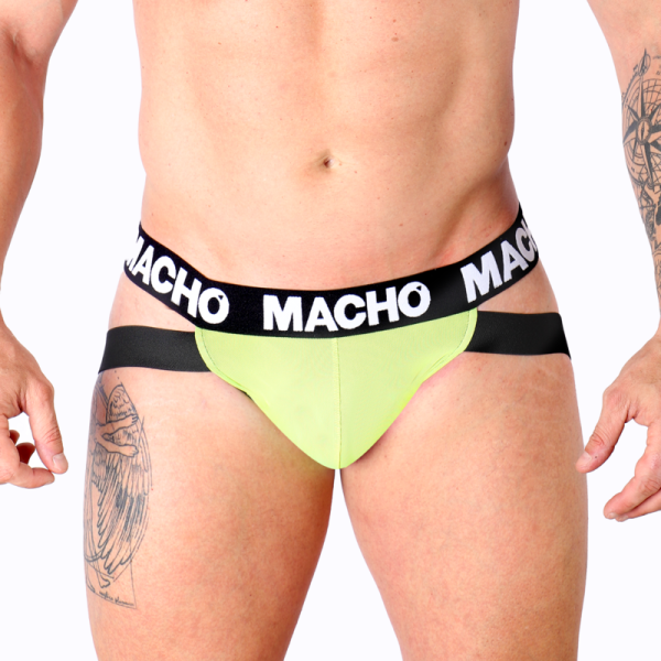 MACHO UNDERWEAR – macho - mx28fa jock geltonas s