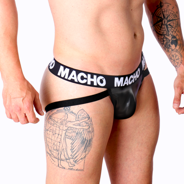MACHO UNDERWEAR – macho - mx25nc jock juodas oda - Image 2
