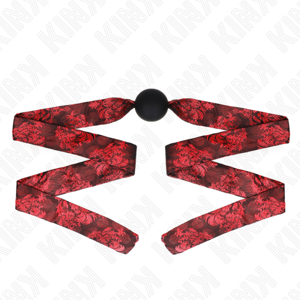 KINK COLLAR & GAG – kink - skandalas silikoninis kamštis 4.5 cm modelis 2 146 x 4 cm