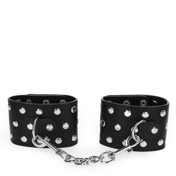 KINK WRIST RESTRAINT – kink - rankų apribojimai su sprendimu, pilni kalvos juodi, reguliuojami 19-24 cm x 5.5 cm - Image 3