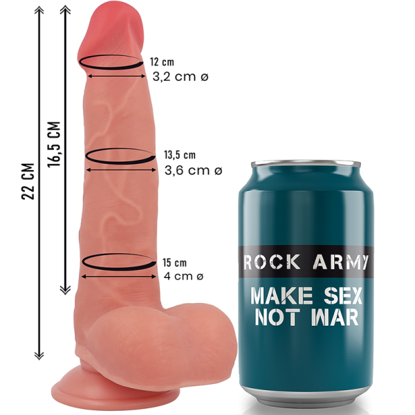 ROCK ARMY – rockarmy - skystas silikonas ranger 22 cm -o- 3.6 cm - Image 3
