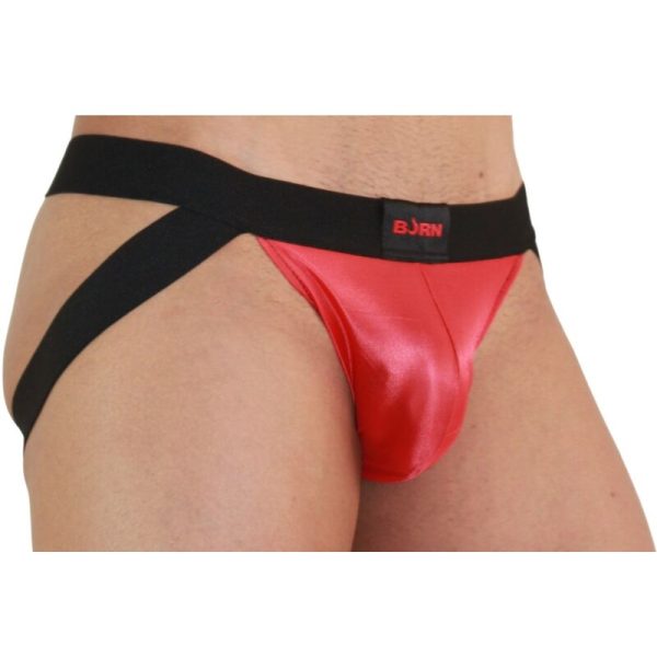 BURN – 010 jock raudonas / juodas s