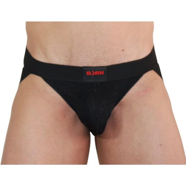 BURN – 003 jock šviesus juodas m - Image 2
