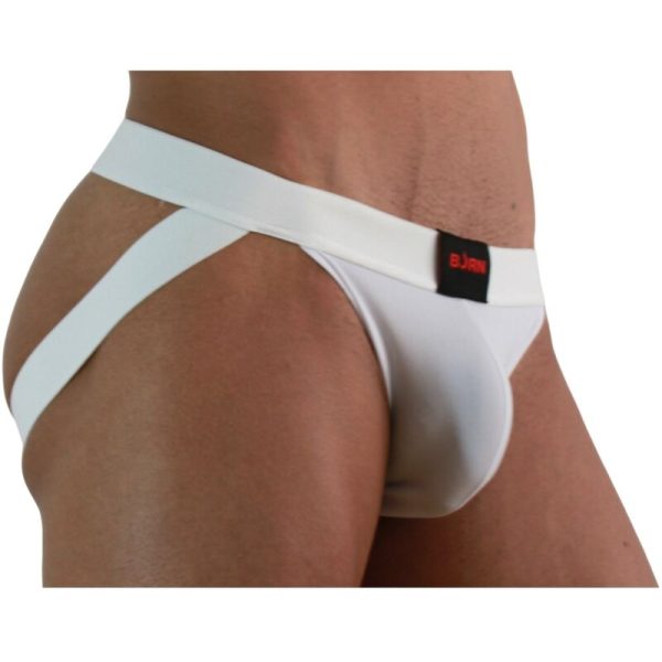 BURN – 007 jock lycra balta l