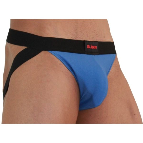 BURN – 008 jock mėlyna / juoda m