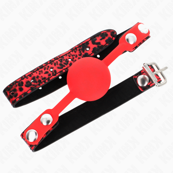 KINK COLLAR & GAG – kink - silikoninis kamštis 4 cm modelis 2 60 x 2 cm - Image 2