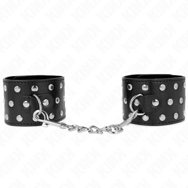 KINK WRIST RESTRAINT – kink - punk rankų apribojimai reguliuojami 19-24 cm x 5.5 cm