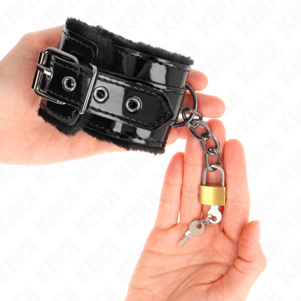 KINK WRIST RESTRAINT – kink - šviesios riešų apribojimai su vario užraktu reguliuojami 17-29 cm x 5.5 cm - Image 3