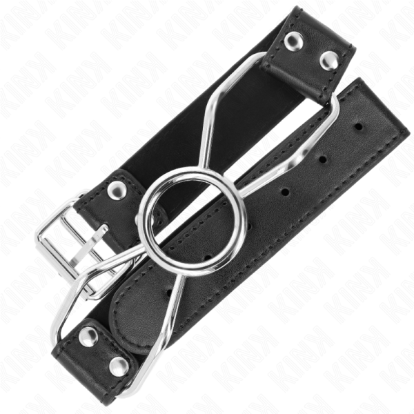 KINK COLLAR & GAG – kink - spider mouth gag 60 x 3 cm size s 3 cm - Image 2