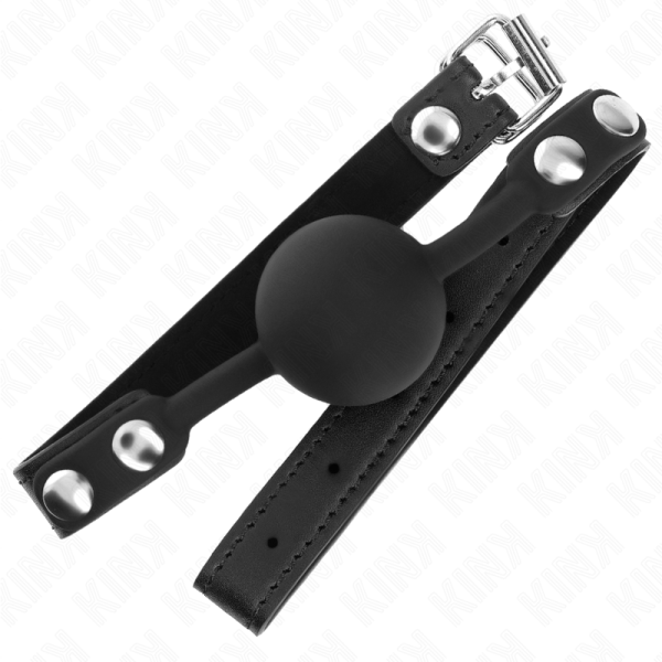 KINK COLLAR & GAG – kink - silikoninis kamštis 4 cm modelis 1 60 x 2 cm - Image 2