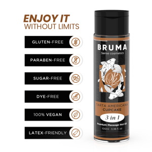 BRUMA – premium masažos karštas aliejus kupkė 3 in 1 - 100 ml