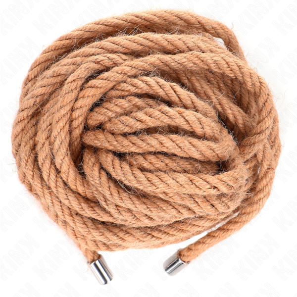 KINK ROPE ARTS – kink - kanapių virvė su metaliniu galvu 10 metrų - Image 3