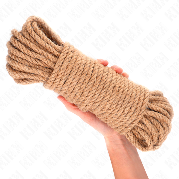 KINK ROPE ARTS – kink - kanapių virvė su metaliniu galvute 20 metrų - Image 3