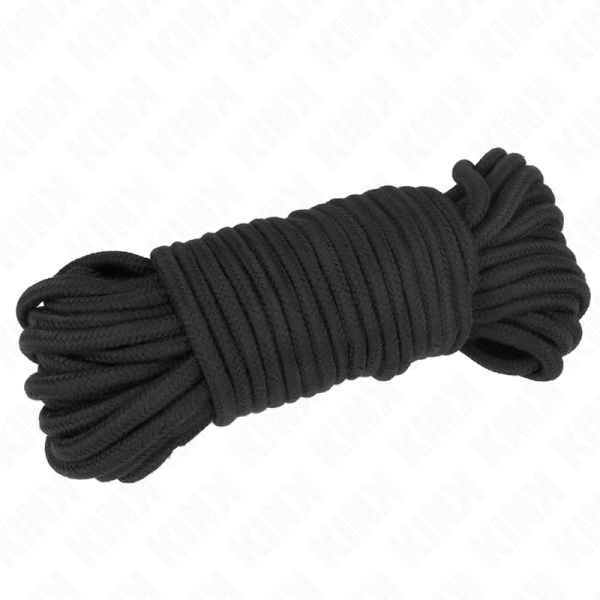 KINK ROPE ARTS – kink - medvilnės virvės 20 metrų juoda - Image 2