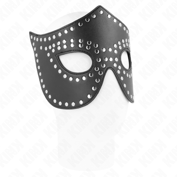 KINK MASKED ALLURE – kink - oda maska su kalvytimis modelis 2 30 x 12 cm - Image 2