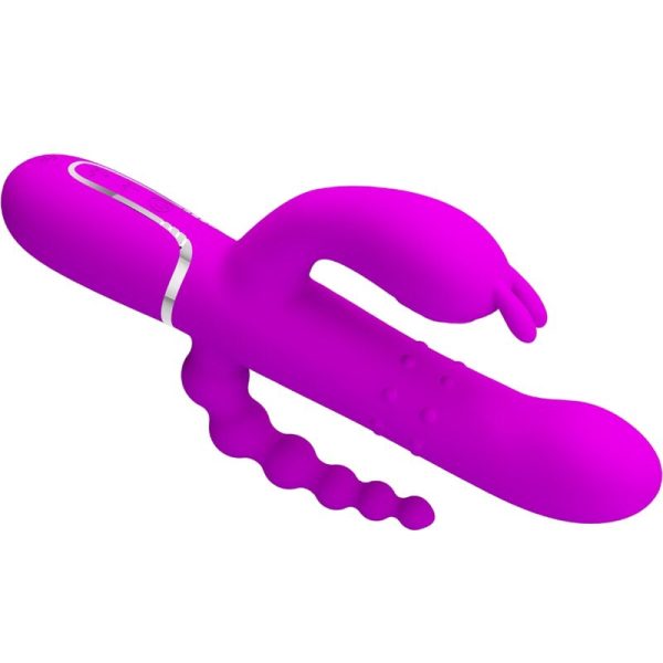 PRETTY LOVE FLIRTATION – pretty love - cammy triple vibrator multifunction 4 in 1 rožinis - Image 3