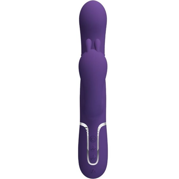PRETTY LOVE FLIRTATION – pretty love - cammy triple vibrator multifunkcinis 4 in 1 purpurinis - Image 2
