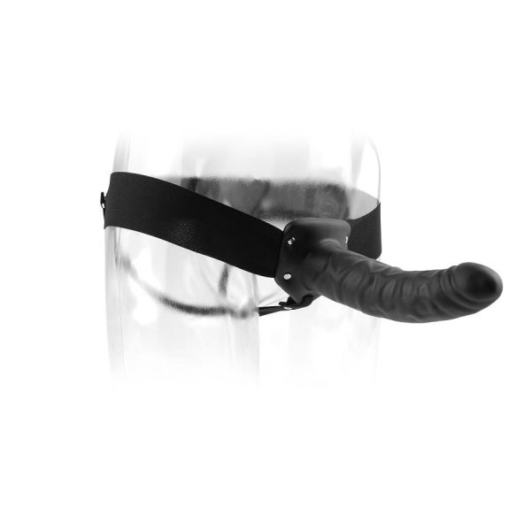 FETISH FANTASY SERIES – 19 cm tuštas diržas juodas - Image 2