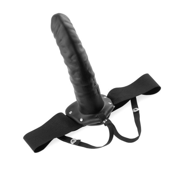 FETISH FANTASY SERIES – 19 cm tuštas diržas juodas - Image 3