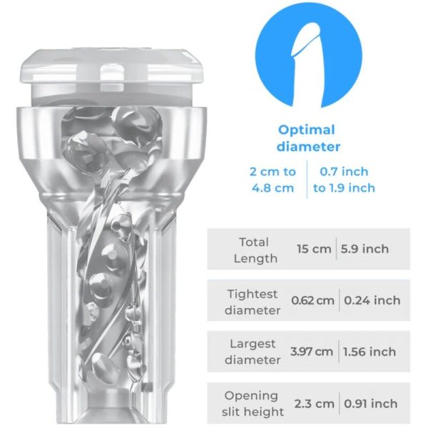 KIIROO – percepcijos kietasis strokeris crystal