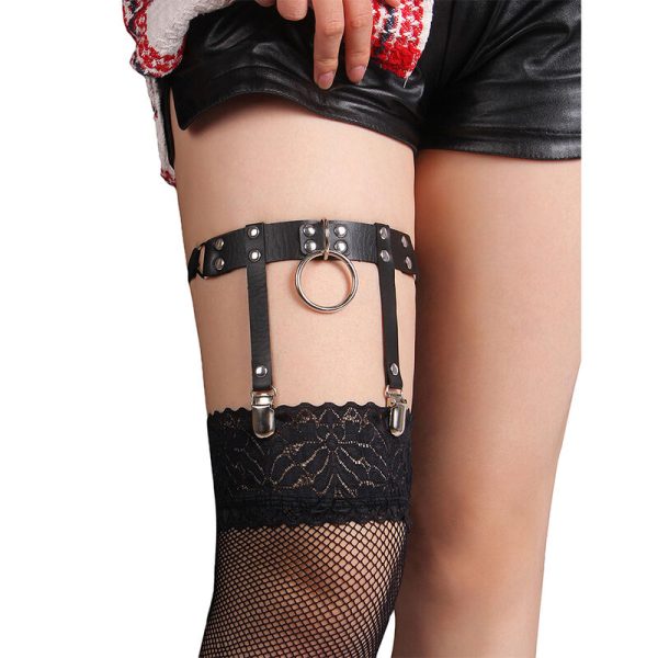 SUBBLIME FETISH – subblime - 953744 reguliuojamas odos punk diržas juodas vienas dydis