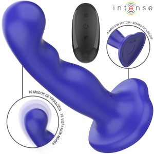 INTENSE - SHORTY Mėlynas Vibratorius su Pultu