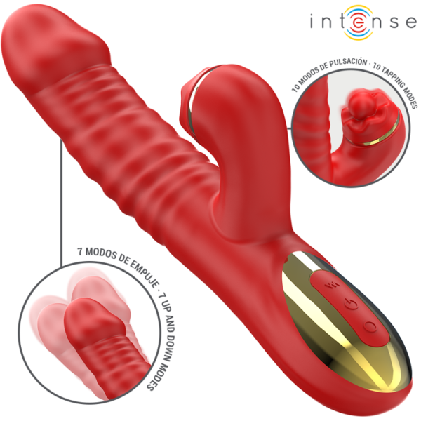 INTENSE FUN – intensyvi - thalia vibracija & stumdymas & tapšnojimas raudona
