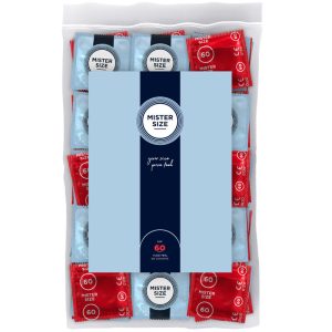 MISTER SIZE – prezervatyvas xl 60 mm (100 vienetių)