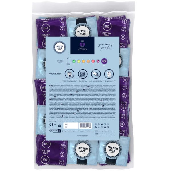 MISTER SIZE – prezervatyvai xxxl 69 mm (100 vnt.) - Image 2