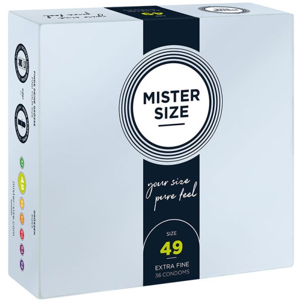 MISTER SIZE – kondomas dydis s 49 mm (36 vnt.)
