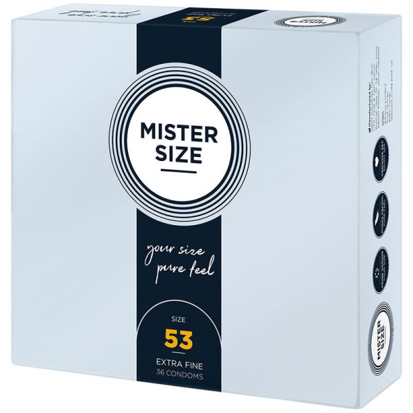 MISTER SIZE – kondomas dydis m 53 mm (36 vnt.) - Image 2