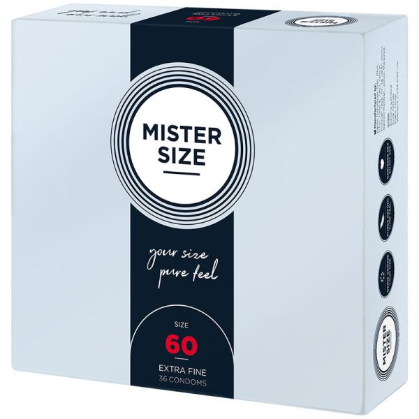 MISTER SIZE – prezervatyvas xl 60 mm (36 vienetų) - Image 2