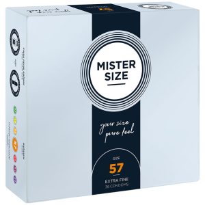 MISTER SIZE – kondomas dydžio l 57 mm (36 vienetų)