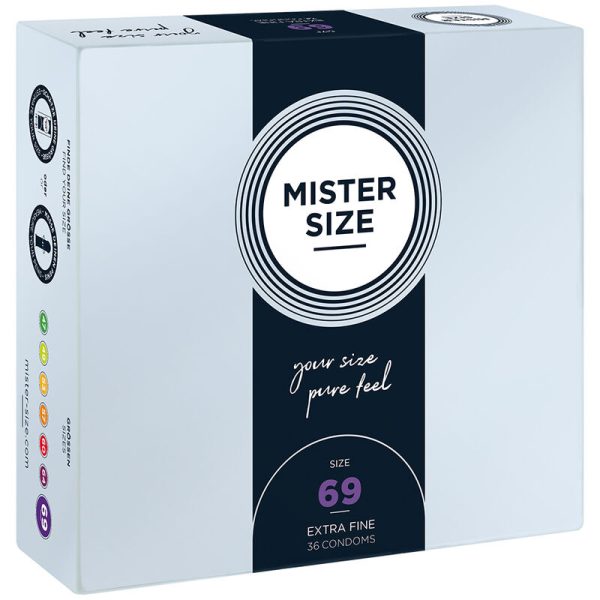 MISTER SIZE – prezervatyva size xxxl 69 mm (36 vienetų)