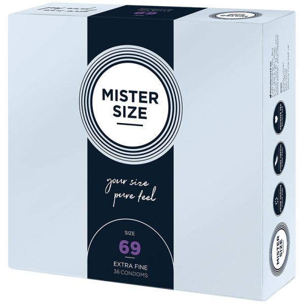 MISTER SIZE – prezervatyva size xxxl 69 mm (36 vienetų) - Image 2