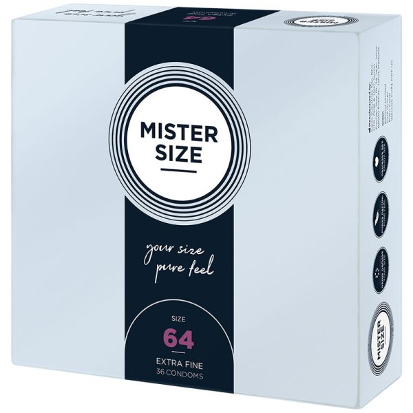 MISTER SIZE – prezervatyva size xxl 64 mm (36 vienetų) - Image 2