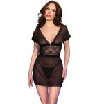 CHILIROSE - CR 4830 Juoda Babydoll M